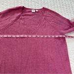 Gap  Women's Pink V-Neck knit Sweatshirt Photo 3
