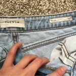 PacSun  Los Angeles Mom Light Denim High Waisted Ankle Cropped Jeans Size 27 Photo 9