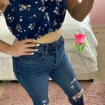 Timing Blue Crop Top Photo 0