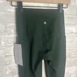 Athleta Salutation Stash Mesh Tight NWT Size XXS (Seaweed Snack) Photo 7