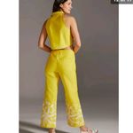 Anthropologie New Maeve Tie Front Pant Set Size 16W Photo 11