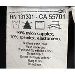 Zumba Cropped Athletic Pants With Fold Over Waist Black Size XL Photo 5