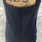 Mango MNG Black Open Back Linen Dress Photo 3