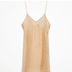 ZARA  Beaded Mini Dress Champagne Nude | Size Small | Brand New With Tags Photo 1