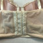 Wacoal B.Tempt'd Bra Women’s Ciao Bella Lace Balconette Longline Bra in Cream Sz L EUC Photo 5