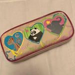 Damaged animal zipper case makeup or pencils cute Photo 0