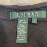 Ralph Lauren  96% wool and 4% Lycra skirt size 8 dark gray color length 32” Photo 3