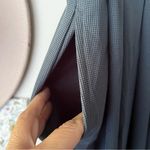 Halara  V Neck Short Sleeve Wide Leg Flowy Waffle Casual Jumpsuit grey SIZE LARGE Photo 6