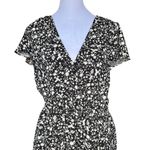 J.Crew - NWT Ruffle Floral Boho Short Sleeve Mini Dress Sz Xs Photo 2