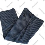 Free People Acadia Trouser Blue Combo/Pinstripe Size 2, NWOT Photo 4