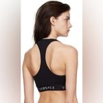 Versace NWT logo band sports bra Size 1 Photo 5
