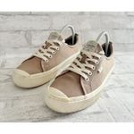 Cariuma Oca Low Sand Contrast Thread Canvas Sneakers Sz 6.5/8 Brown Photo 2