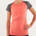 Lululemon  Run: Swiftly Tech Short Sleeve
Love Red / Deep Coal Photo 1