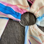 Y2K Halter Tie Die Cut Out O Photo 3