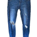 sts blue  medium wash midrise skinny Piper jeans junior size 7 Photo 0