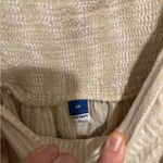 Old Navy  Tan and White Striped Romper size 2x Photo 6