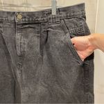 Foxy vintage 80s Chic USA black denim pleated skirt pockets good quality Size undefined Photo 3