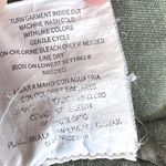 Democracy Utility Jacket Women's M Army Green Olive Military Embroidery Pockets Photo 11