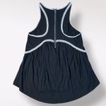 EXPRESS  Racerback Crochet Trim Top Womens Size XS Black White‎ Photo 4
