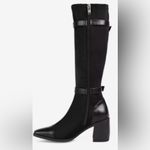 Journee Collection  Women's Gaibree
Stacked Heel Knee High Boots black size 8.5 Photo 2