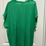 Rachel Zoe Kelly Green Top, Sz XL Photo 3