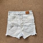 American Eagle Curvy High-Rise Denim Shorts Photo 4
