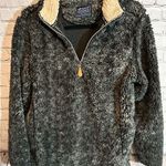 Simply Southern Women's Gray Sherpa Fleece Pullover Jacket Size S Photo 0