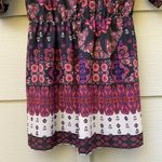 Collective Concepts  Boho Floral‎ Dress Tassels Pink Photo 3