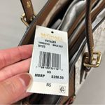 Michael Kors Voyager Tote Purse Bag Brown Pink White NWT NEW Photo 6