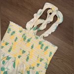 Juicy Couture RARE Vintage Y2K Lemon Mini Summer Dress Top-Size Medium Photo 6