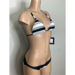 Norma Kamali New.  striped bikini. Retails $240. Small Photo 6