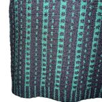 Ann Taylor  Black and Green Textured Knit Skirt‎ NWT $89 Size XSP Photo 3