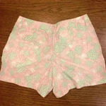 Vineyard Vines Pineapple Print midi chino cotton twill shorts size 4 Photo 6