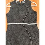 Amanda Uprichard  Tweed Black Mini Dress size Small Photo 4