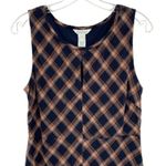 Sundance  Town & Country Asymmetrical Plaid Midi Dress Photo 5