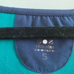 Title Nine  Navy Blue Nimblene Eyelet Mesh Athletic Tank Dress Size Small Photo 4