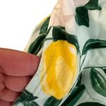 CAROLE HOCHMAN Lemons Matching Set Cotton Short Sleeves Top and Short Pants SZ L Green Size L Photo 4