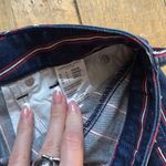 American Eagle Outfitters Hi Rise Striped Denim Mini Skirt 0 NWOT Photo 5