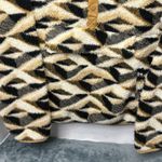 Billabong Women’s Switchback Mock Neck Pullover Fleece Caramel Size M Photo 2