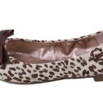 BCBGeneration  Laurel 2 Leopard Bow Flats Size 8 Photo 5