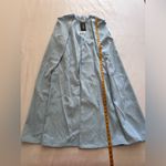 Uoozee | Powder Blue Crew Neck Cape/Long Coat | Size Medium | NEW WITH TAGS Photo 11