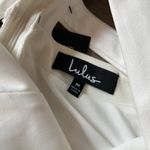 Lulus  Call Back White Backless Skater Dress Size M NWT Photo 8