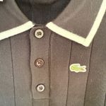 Lacoste  Women’s Black Polo Sweater Size S  Photo 2