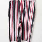 Anthropologie [] Maeve Red Blue Striped Wide Leg Sleeveless Jumpsuit Cotton Sz XL Photo 9