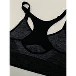 Avia  Women’s Seamless Low Support Racerback Gym Sports Bra Black Gray Size XL Photo 1