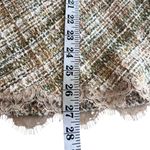 Vintage Rickie Freeman Teri Jon Beige Green Tweed Lace Trim 2 Piece Skirt Set 12 White Photo 13
