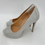 Thalia Sodi Women's Lenna Beaded-Heel Pumps in Silver Size 6M MSRP $60 Photo 3