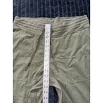 Lululemon  Dance Studio Crop Pants Women's Green Twill Size 12 Photo 6