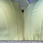 Ivy Park Adidas X  IVP Zip Front Medium‎ Impact Sports Bra Yellow Tint 4X Photo 5