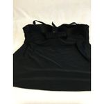 Old Navy  Black Swim‎ Top Tankini Shirred Padded Halter Neck Straps Womens XL Photo 4